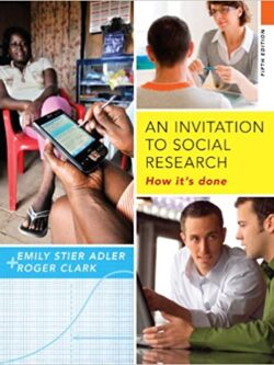 An invitation to social research: How it’s done (5th Edition)