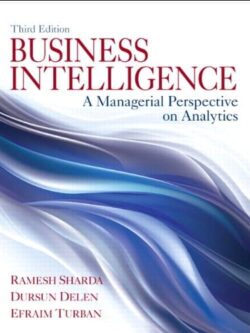 Business Intelligence: A Managerial Perspective on Analytics (3rd Edition)