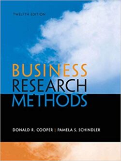 Business Research Methods (12th Edition)
