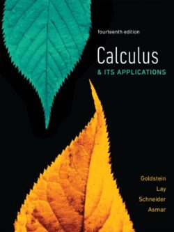 Calculus & Its Applications (14th Edition)