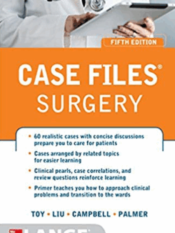 Case Files Surgery 5th Edition Eugene Toy, ISBN-13: 978-1259585227
