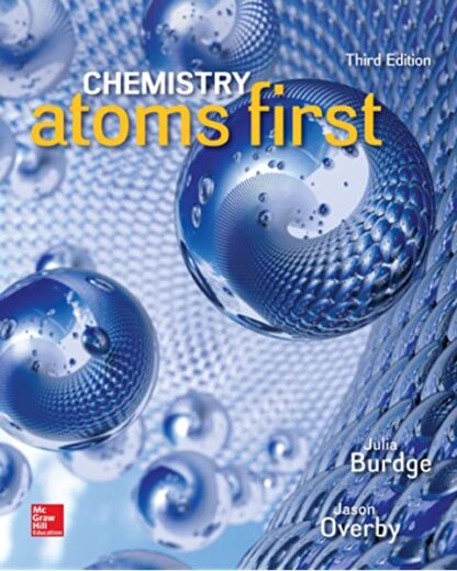 Chemistry: Atoms First (3rd Edition)