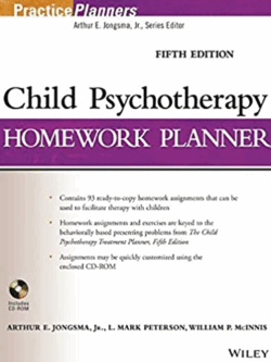 Child Psychotherapy Homework Planner 5th Edition, ISBN-13: 978-1118076743