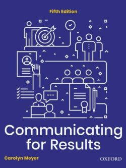Communicating for Results: A Canadian Student’s Guide (5th Edition)