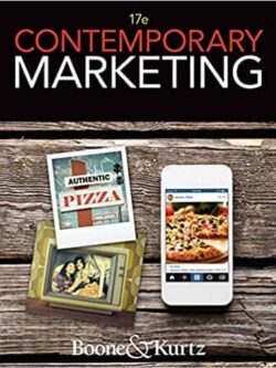 Contemporary Marketing (17th Edition) – Kurtz/Boone