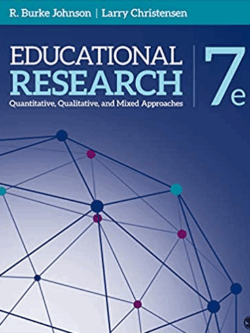 Educational Research: Quantitative, Qualitative, and Mixed Approaches 7th Edition, ISBN-13: 978-1544337838