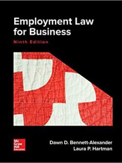Employment Law for Business (9th Edition)