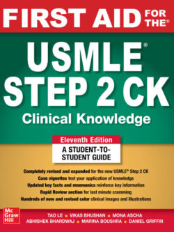 First Aid for the USMLE Step 2 CK (11th Edition)
