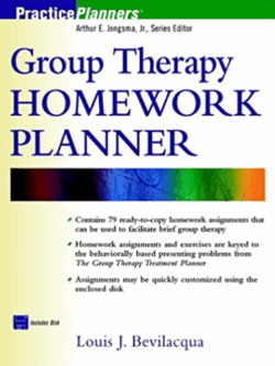 Group Therapy Homework Planner, ISBN-13: 978-0471418221