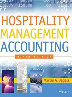 Hospitality Management Accounting 9th Edition, ISBN-13: 978-0471687894