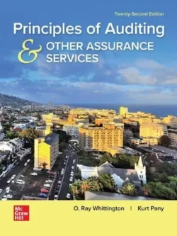 Principles of Auditing and Other Assurance Services (22nd Edition)