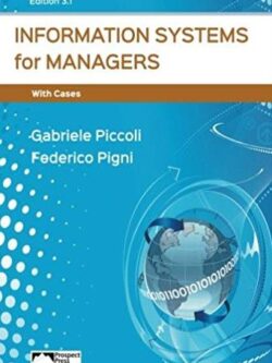Information Systems for Managers with Cases 3.1 Edition, ISBN-13: 978-1943153053