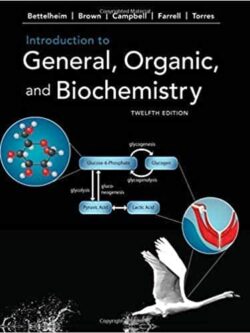 Introduction to General, Organic and Biochemistry (12th Edition)
