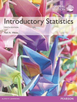 Introductory Statistics 10th Global Edition, ISBN-13: 978-1292099729