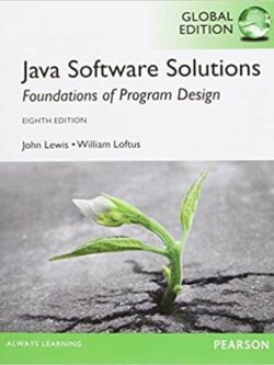Java Software Solutions (8th Global Edition)
