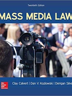 Mass Media Law (20th Edition)