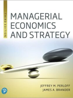 Managerial Economics and Strategy (3rd Edition)