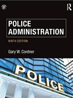 Police Administration (9th Edition)