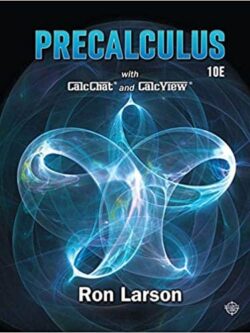 Larson’s Precalculus (10th Edition) By Ron Larson