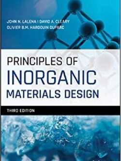 Principles of Inorganic Materials Design (3rd Edition)