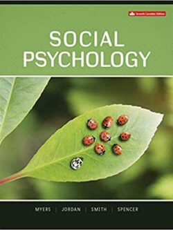 Social Psychology (7th Canadian Edition)