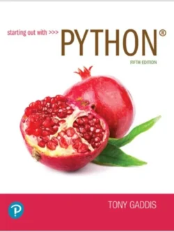 Starting Out with Python (5th Edition)