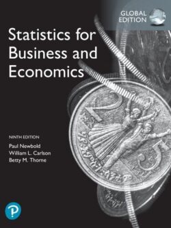 Statistics for Business and Economics (9th Global Edition)