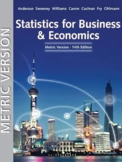 Statistics for Business and Economics, Metric Version (14th Edition)