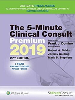 The 5-Minute Clinical Consult Premium 2019 (27th Edition)
