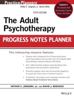 The Adult Psychotherapy Progress Notes Planner (5th Edition)