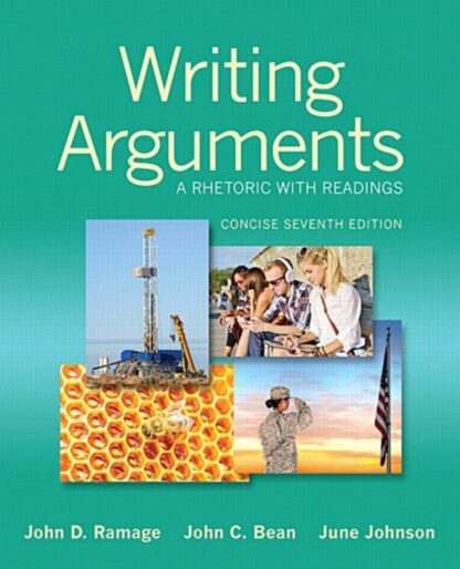 Writing Arguments: A Rhetoric with Readings (7th Concise Edition)