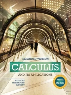 Calculus and Its Applications Expanded Version Media Update