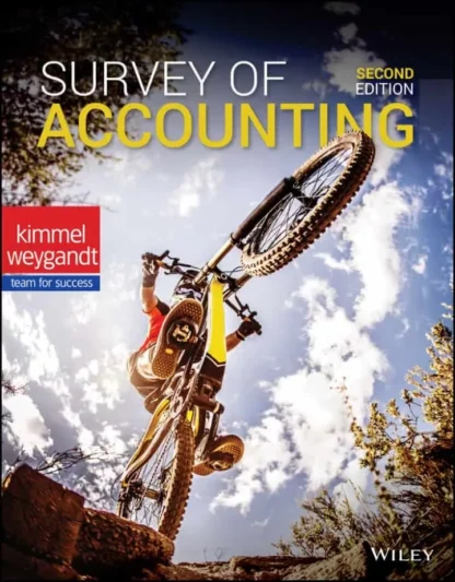 Survey of Accounting (2nd Edition) – Kimmel/Weygandt