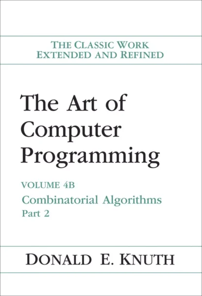 The Art of Computer Programming: Volume 4B, Combinatorial Algorithms